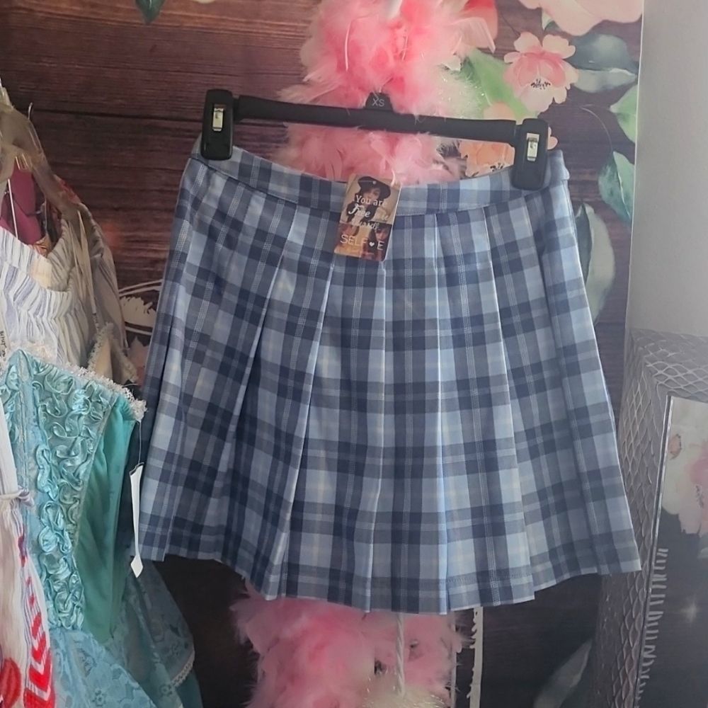Heritage pleaded skirt